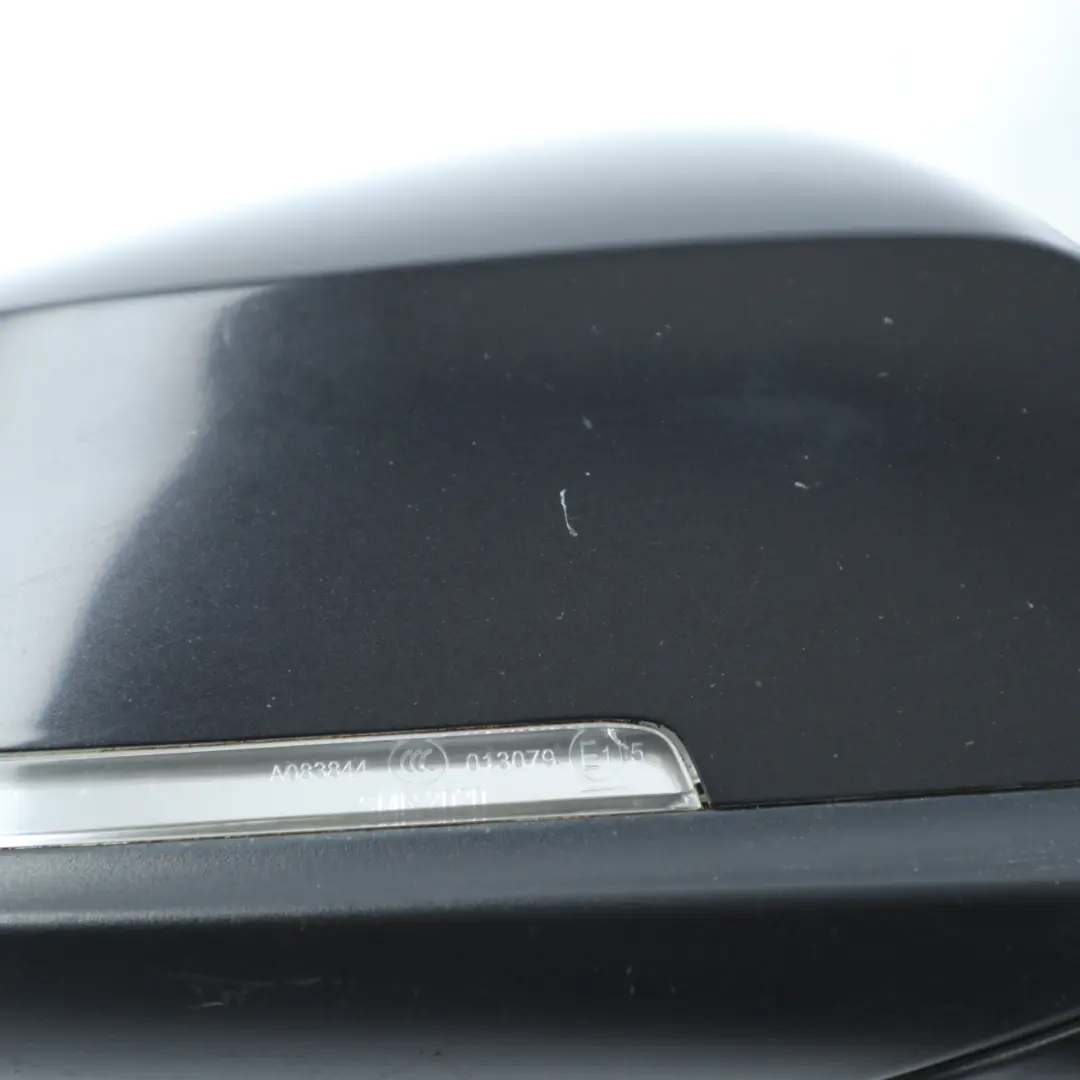 Heated Right Wing Mirror O/S Black Sapphire 475 to BMW F20 F20N LCI with Part number 7242704 BMW F20 F20N LCI Heated Right Wing Mirror O/S Black Sapphire 475 - SKU RHD-7242704-BS - Part number 7242704