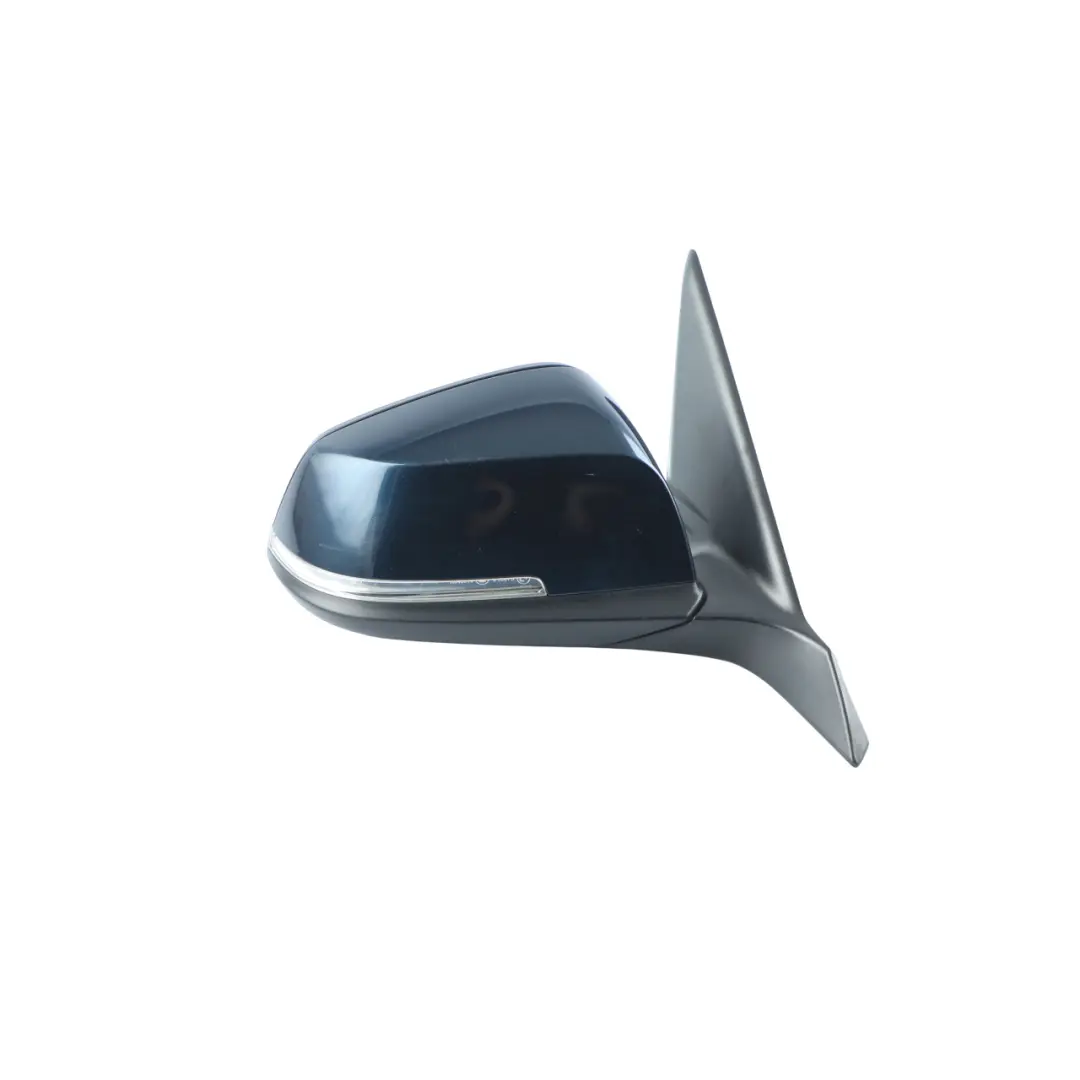 BMW F20 Heated Wing Mirror Auto Dip Right Door O/S Midnight Blue Metallic - B38 - SKU RHD-7242748-MBM - Part number 7242748