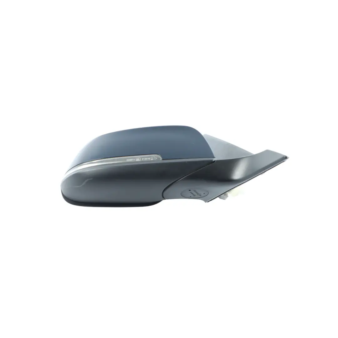 BMW F20 Heated Wing Mirror Auto Dip Right Door O/S Midnight Blue Metallic - B38 - SKU RHD-7242748-MBM - Part number 7242748