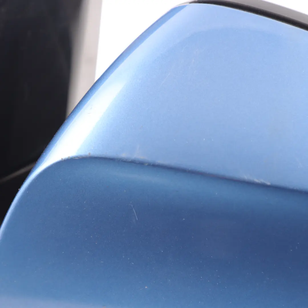 BMW F20 Wing Mirror Heated Left N/S High Gloss Estoril Blau Blue - B45 - SKU RHD-7242779-EB1 - Part number 7242779