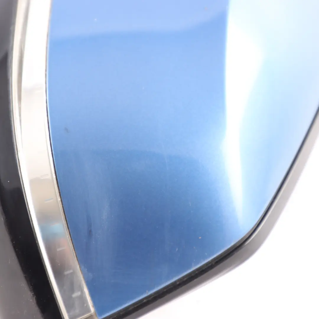 Wing Mirror Heated Left N/S High Gloss Estoril Blau Blue - B45 to BMW F20 with Part number 7242779 BMW F20 Wing Mirror Heated Left N/S High Gloss Estoril Blau Blue - B45 - SKU RHD-7242779-EB1 - Part number 7242779