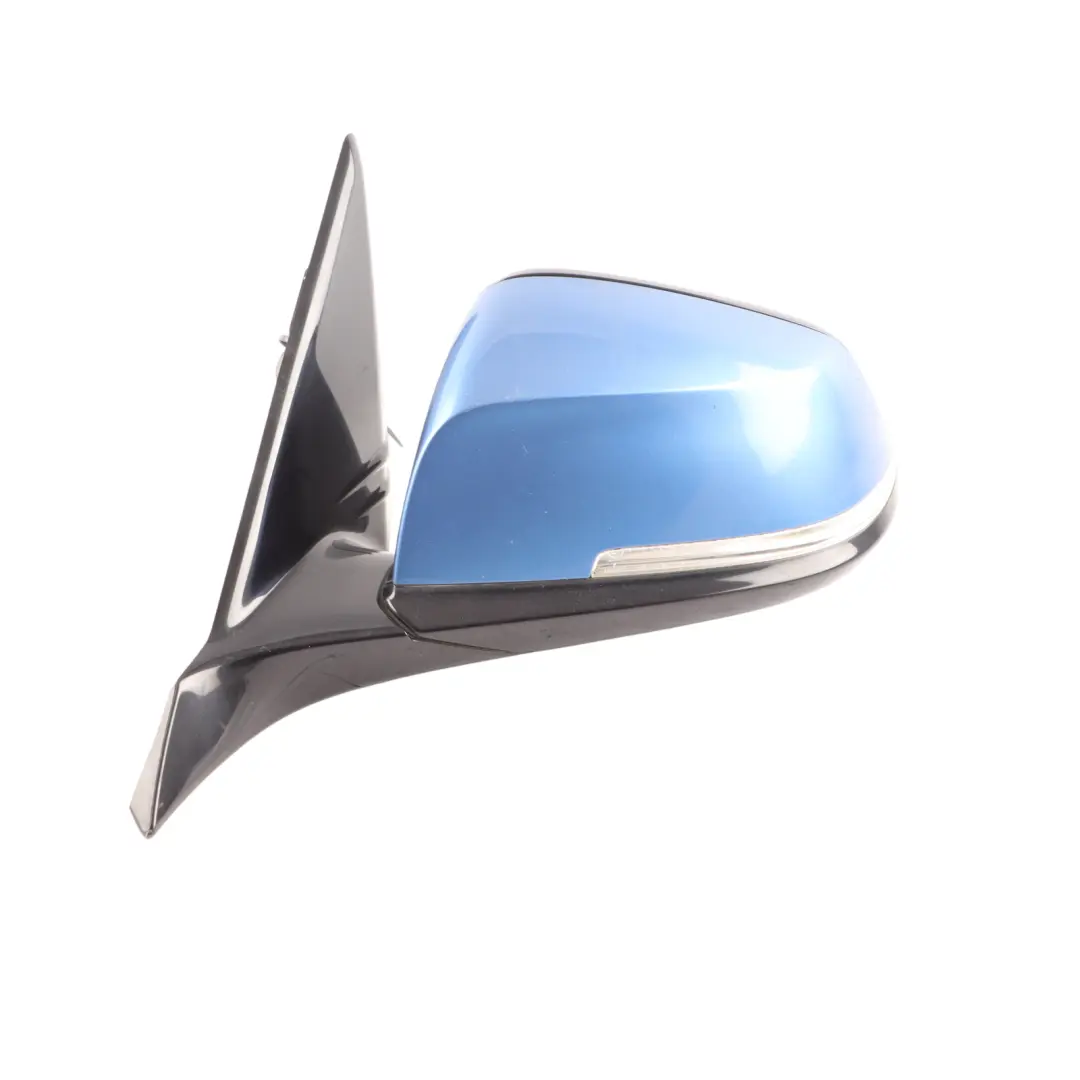 Wing Mirror Heated Left N/S High Gloss Estoril Blau Blue - B45 to BMW F20 with Part number 7242779 BMW F20 Wing Mirror Heated Left N/S High Gloss Estoril Blau Blue - B45 - SKU RHD-7242779-EB1 - Part number 7242779