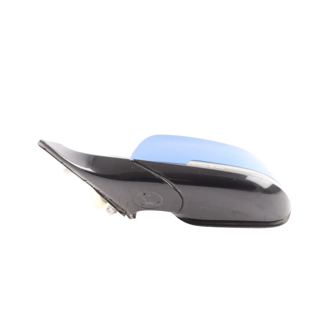Wing Mirror Heated Left N/S High Gloss Estoril Blau Blue - B45 to BMW F20 with Part number 7242779 BMW F20 Wing Mirror Heated Left N/S High Gloss Estoril Blau Blue - B45 - SKU RHD-7242779-EB1 - Part number 7242779