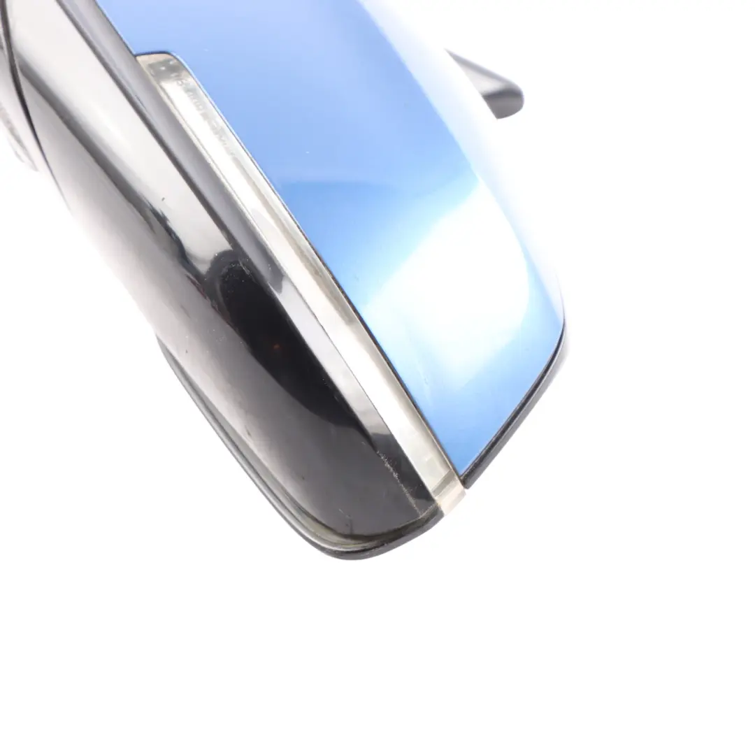 Wing Mirror Heated Left N/S High Gloss Estoril Blau Blue - B45 to BMW F20 with Part number 7242779 BMW F20 Wing Mirror Heated Left N/S High Gloss Estoril Blau Blue - B45 - SKU RHD-7242779-EB1 - Part number 7242779