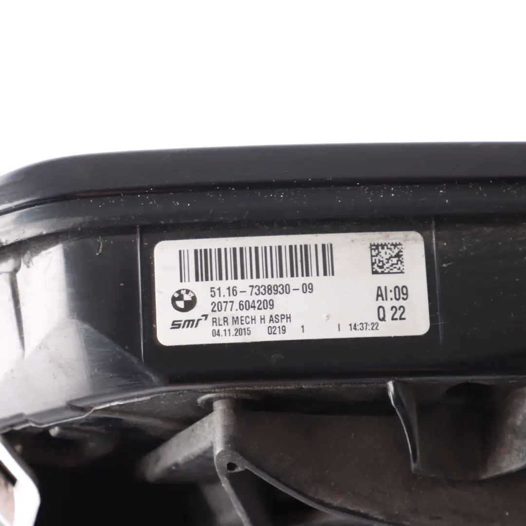 Outside Electric Door Mirror Wing Heated Right O/S to BMW F20 with Part number 7245094 BMW F20 Outside Electric Door Mirror Wing Heated Right O/S - SKU RHD-7245094 - Part number 7245094