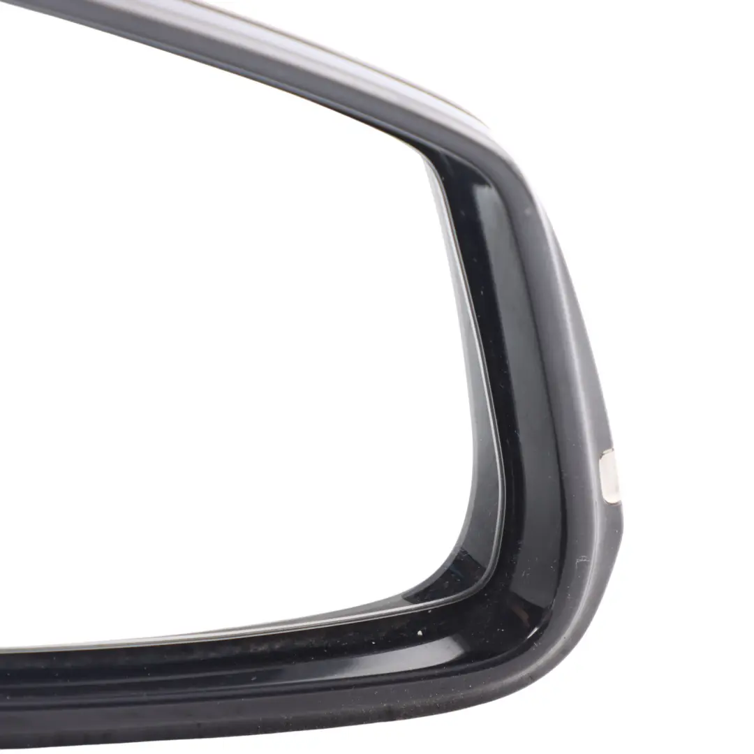 BMW 3 Series F30 F31 M Sport High Gloss Heated Right Wing Mirror O/S Black - SKU rhd-7245218-BLK - Part number 7245218