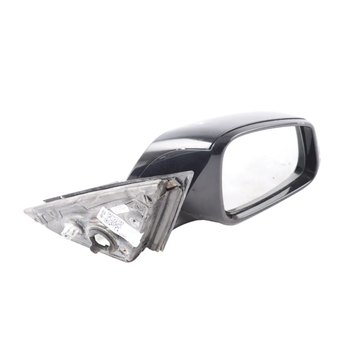 High Gloss Heated Right Wing Mirror O/S Black to BMW 3 Series F30 F31 M Sport with Part number 7245218 BMW 3 Series F30 F31 M Sport High Gloss Heated Right Wing Mirror O/S Black - SKU rhd-7245218-BLK - Part number 7245218
