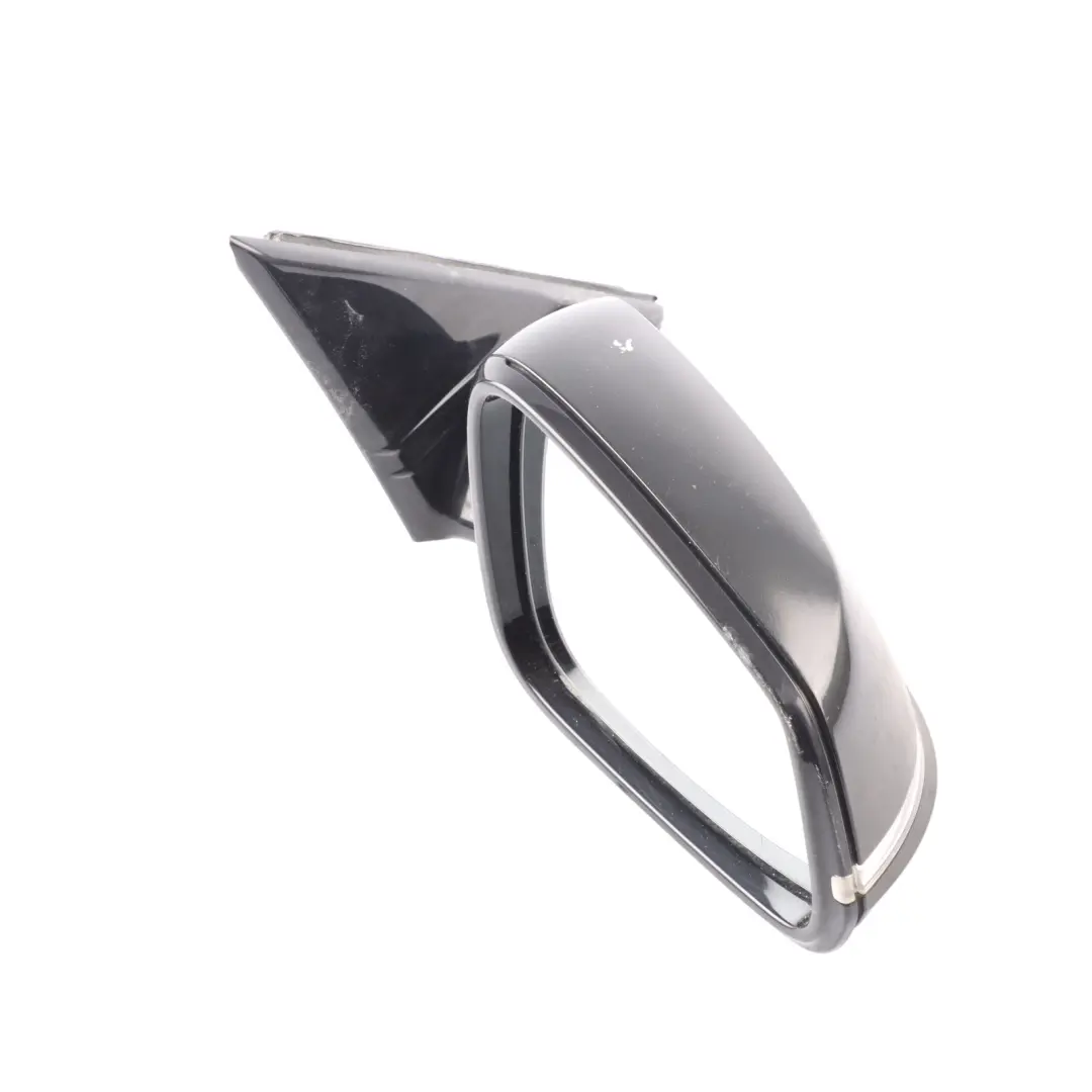 BMW 3 Series F30 F31 M Sport High Gloss Heated Right Wing Mirror O/S Black - SKU rhd-7245218-BLK - Part number 7245218