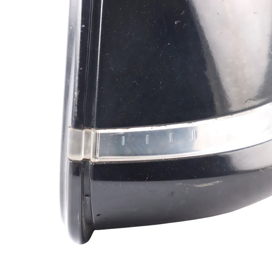 BMW 3 Series F30 F31 M Sport High Gloss Heated Right Wing Mirror O/S Black - SKU rhd-7245218-BLK - Part number 7245218