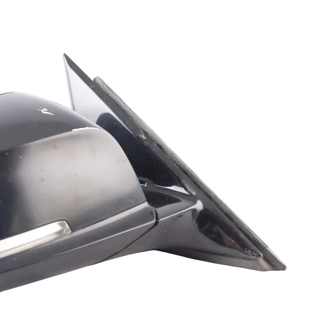 High Gloss Heated Right Wing Mirror O/S Black to BMW 3 Series F30 F31 M Sport with Part number 7245218 BMW 3 Series F30 F31 M Sport High Gloss Heated Right Wing Mirror O/S Black - SKU rhd-7245218-BLK - Part number 7245218