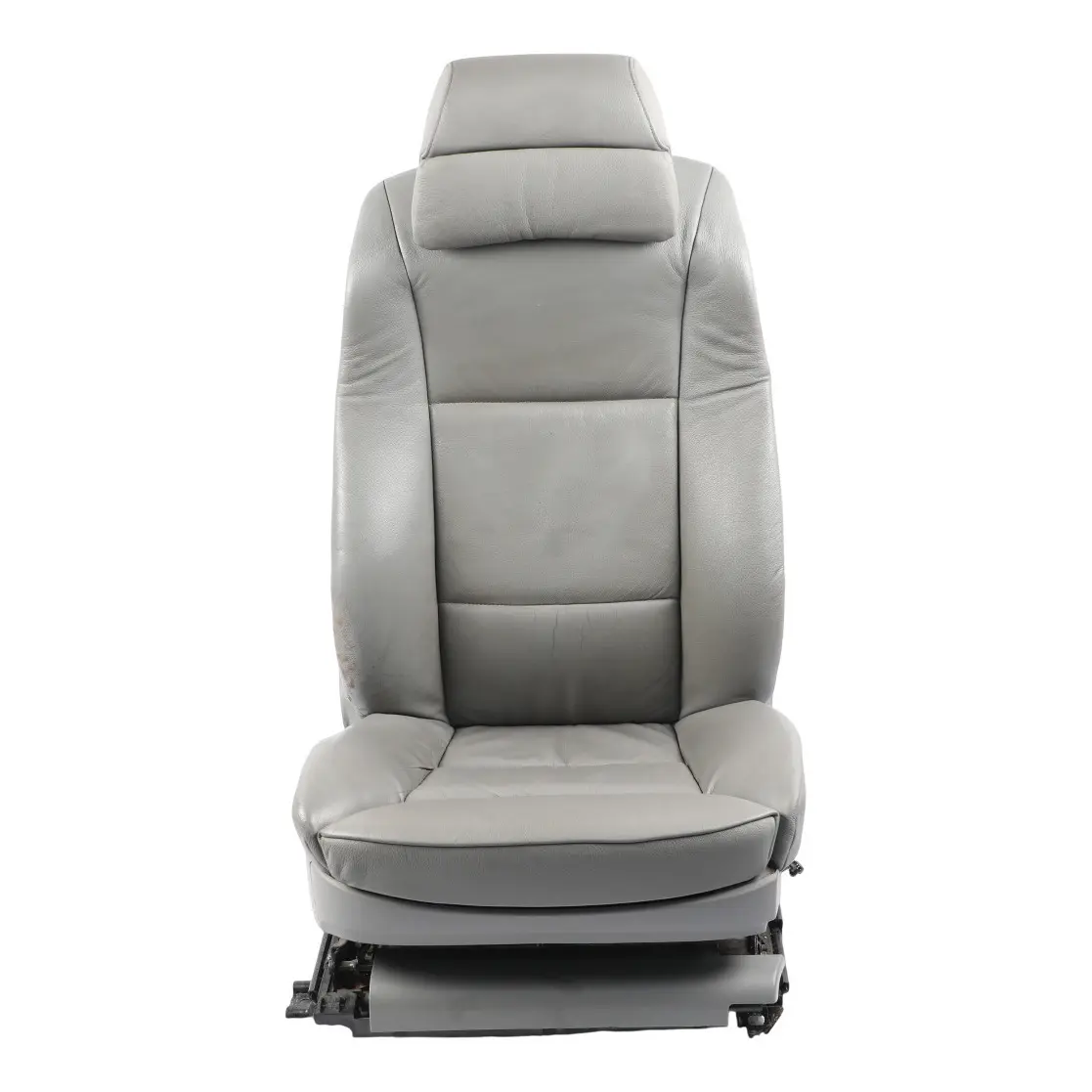 BMW E60 E61 Front Seat Comfort Heated Memory Right O/S Leather Dakota Grey