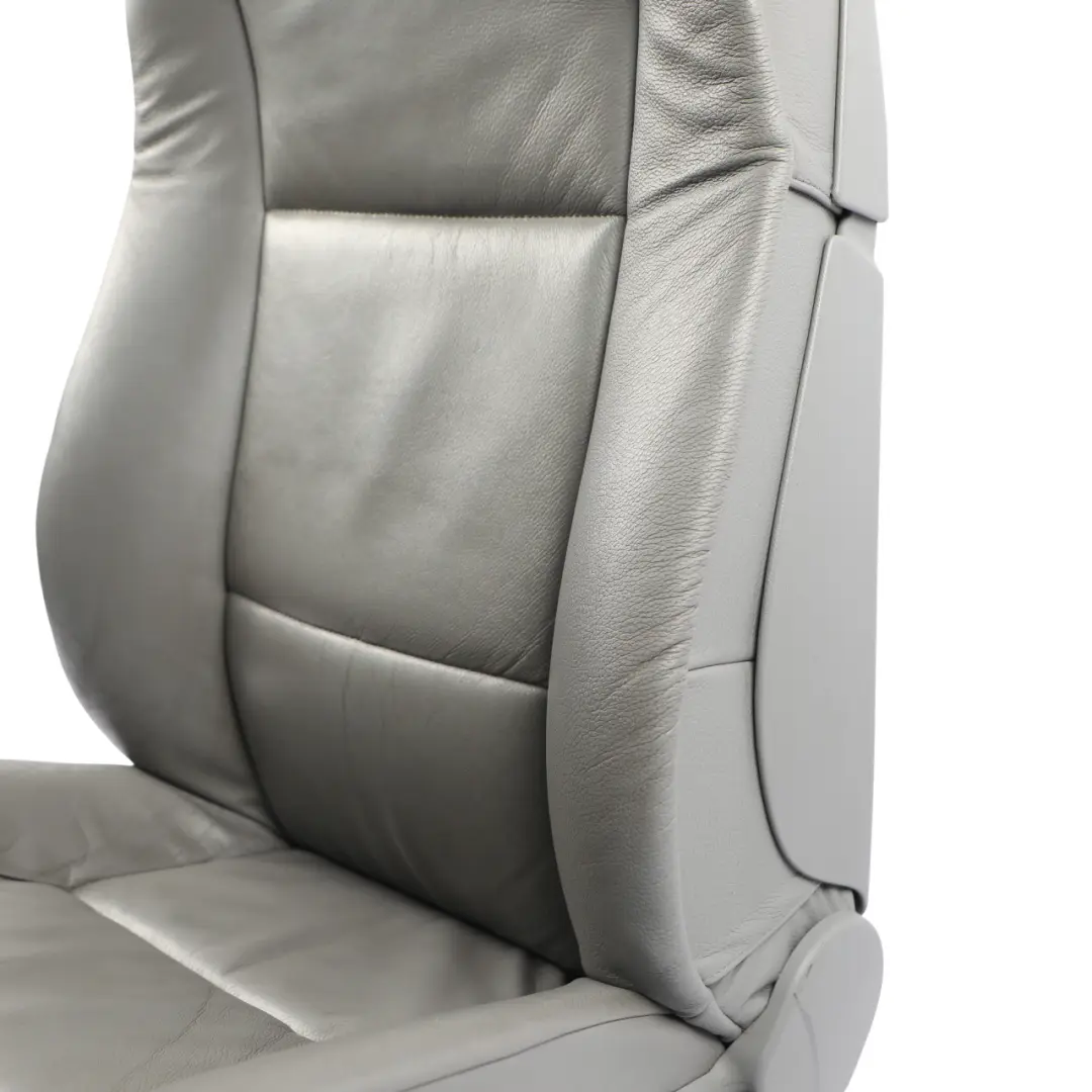 BMW E60 E61 Front Seat Comfort Heated Memory Right O/S Leather Dakota Grey - SKU RHD-7249400-2 - Part number 7249400