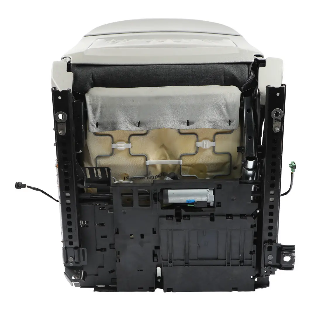 BMW E60 E61 Front Seat Comfort Heated Memory Right O/S Leather Dakota Grey - SKU RHD-7249400-2 - Part number 7249400