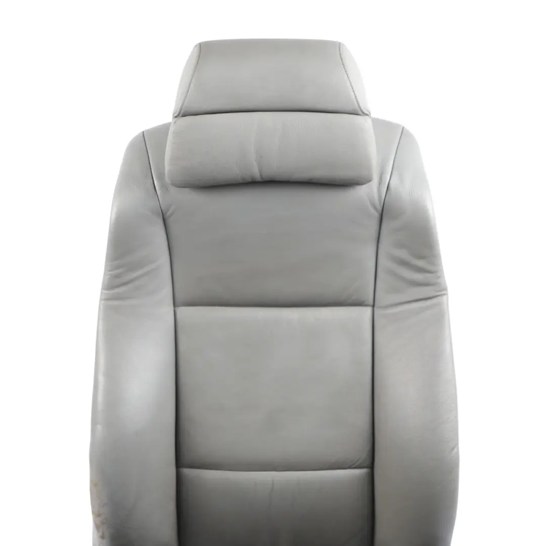 BMW E60 E61 Front Seat Comfort Heated Memory Right O/S Leather Dakota Grey - SKU RHD-7249400-2 - Part number 7249400