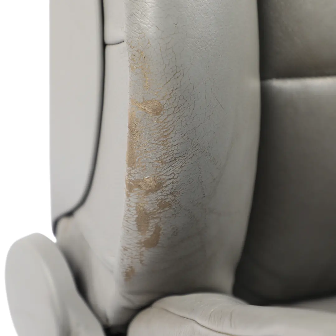 BMW E60 E61 Front Seat Comfort Heated Memory Right O/S Leather Dakota Grey - SKU RHD-7249400-2 - Part number 7249400