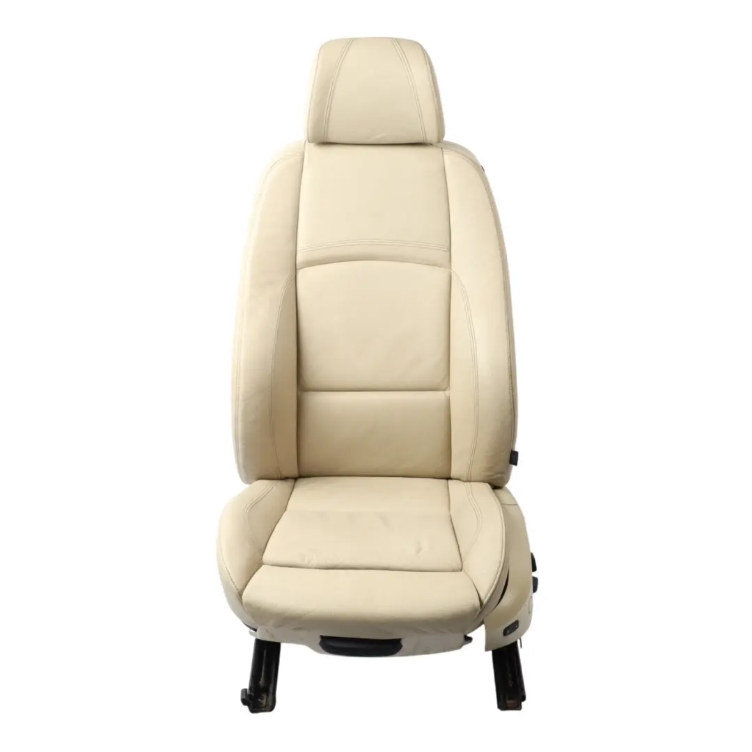 Front Left N/S Creambeige Cream Beige Leather Seat Memory to BMW E92 Coupe M Sport with Part number 7253097 BMW E92 Coupe M Sport Front Left N/S Creambeige Cream Beige Leather Seat Memory - SKU RHD-7253097-1 - Part number 7253097