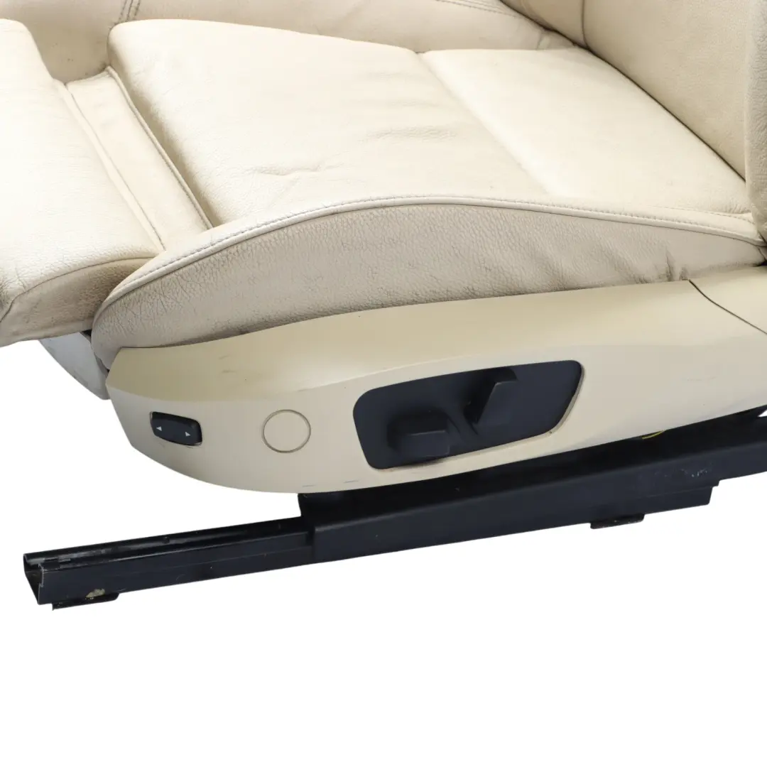 Front Left N/S Creambeige Cream Beige Leather Seat Memory to BMW E92 Coupe M Sport with Part number 7253097 BMW E92 Coupe M Sport Front Left N/S Creambeige Cream Beige Leather Seat Memory - SKU RHD-7253097-1 - Part number 7253097