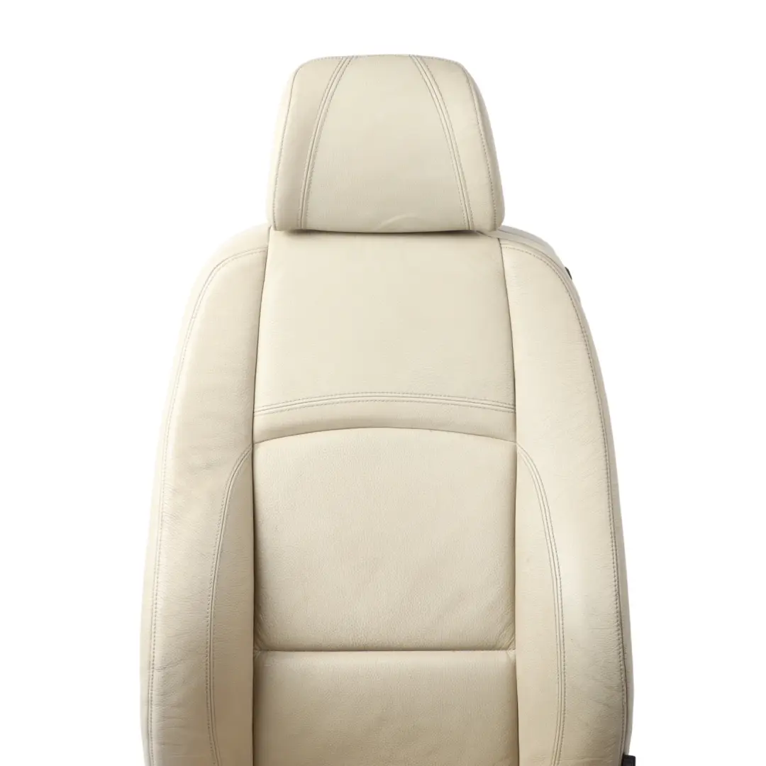 Front Left N/S Creambeige Cream Beige Leather Seat Memory to BMW E92 Coupe M Sport with Part number 7253097 BMW E92 Coupe M Sport Front Left N/S Creambeige Cream Beige Leather Seat Memory - SKU RHD-7253097-1 - Part number 7253097