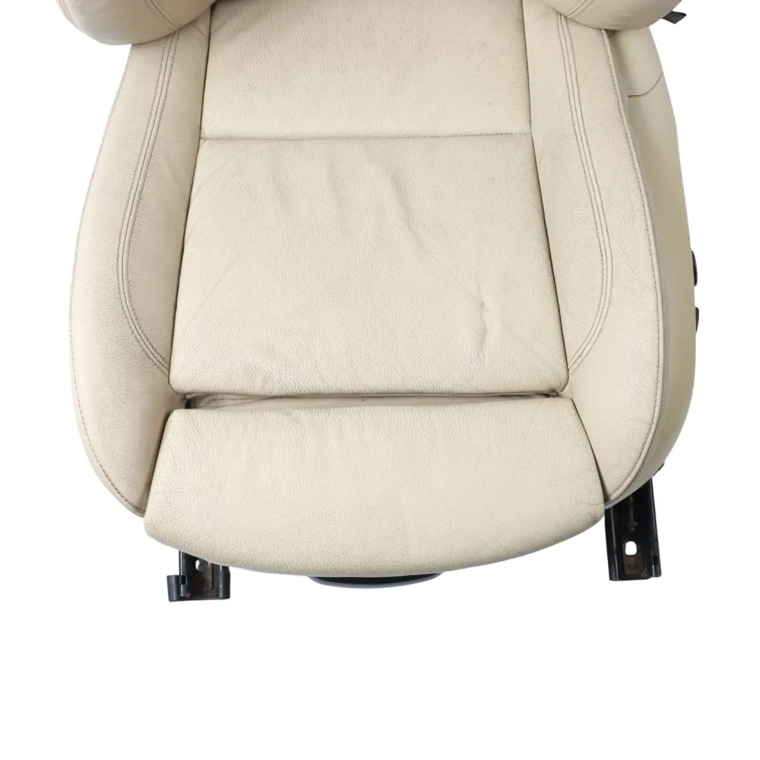 BMW E92 Coupe M Sport Front Left N/S Creambeige Cream Beige Leather Seat Memory - SKU RHD-7253097-1 - Part number 7253097