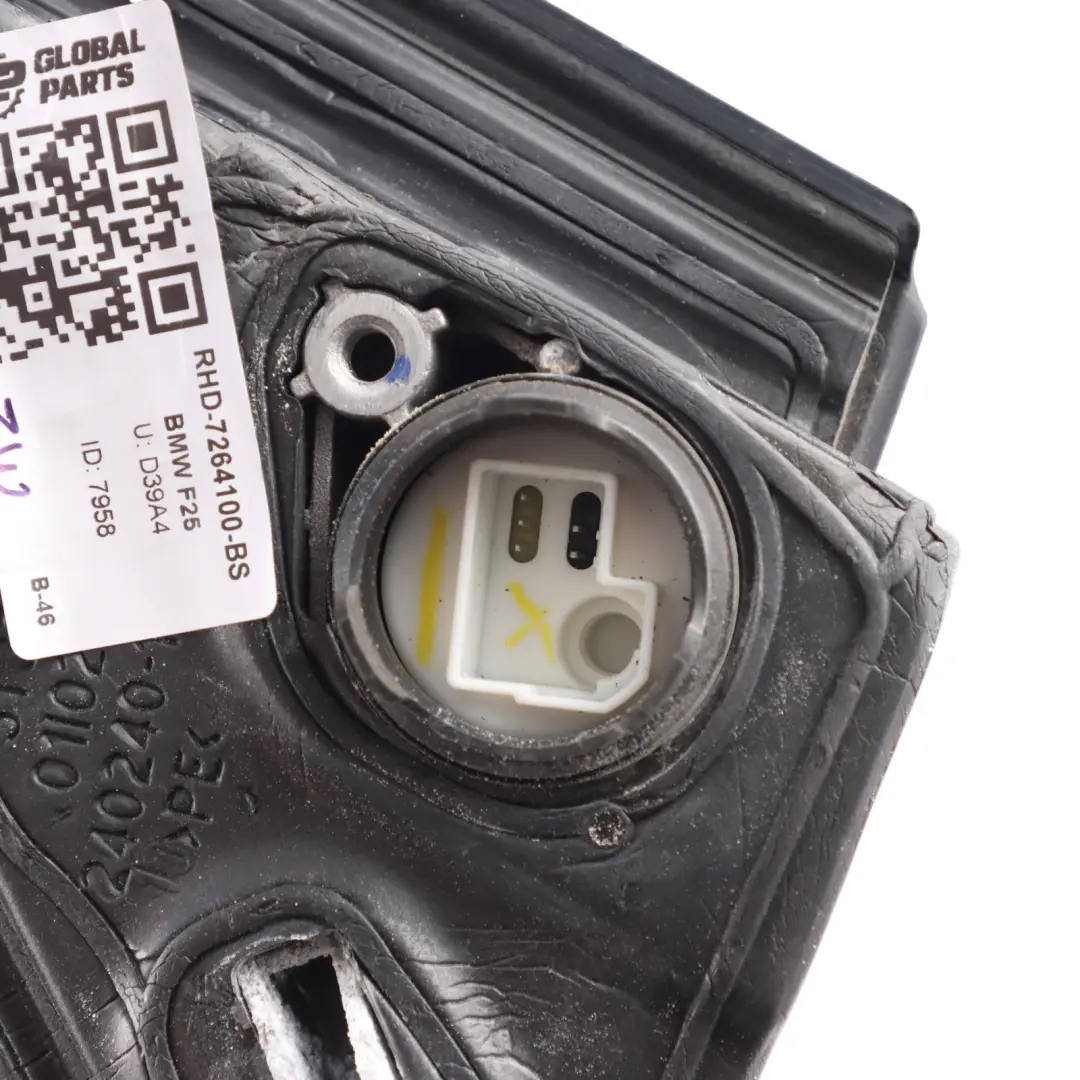  Wing Mirror BMW X3 F25 Heated Door Right O/S Black Sapphire 475 5 Pin - SKU RHD-7264100-BS - Part number 7264100