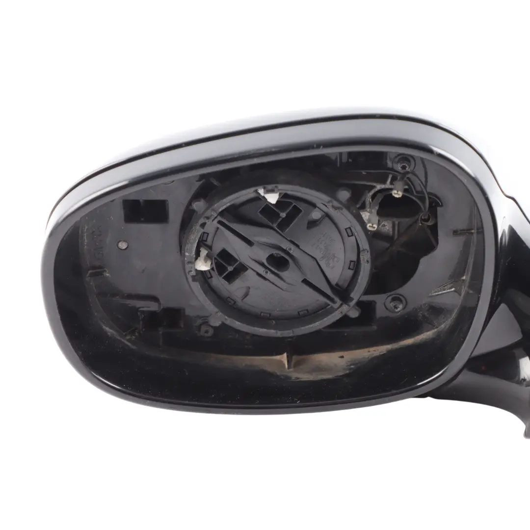 BMW E92 E93 Wing Mirror Door Outside Heated Left N/S Black Sapphire - 475 - SKU RHD-7268213-BS1 - Part number 7268213