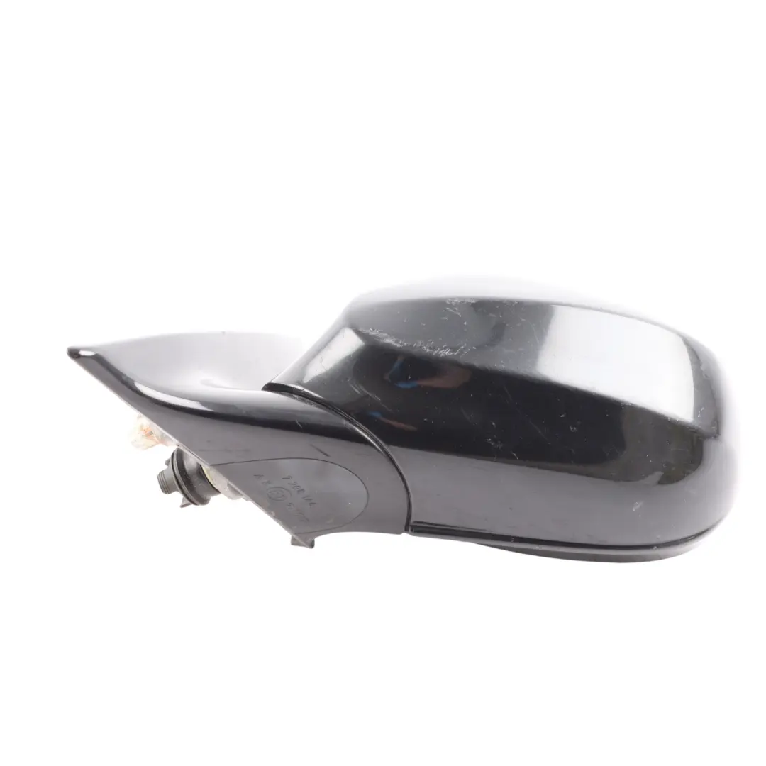 BMW E92 E93 Wing Mirror Door Outside Heated Left N/S Black Sapphire - 475 - SKU RHD-7268213-BS1 - Part number 7268213