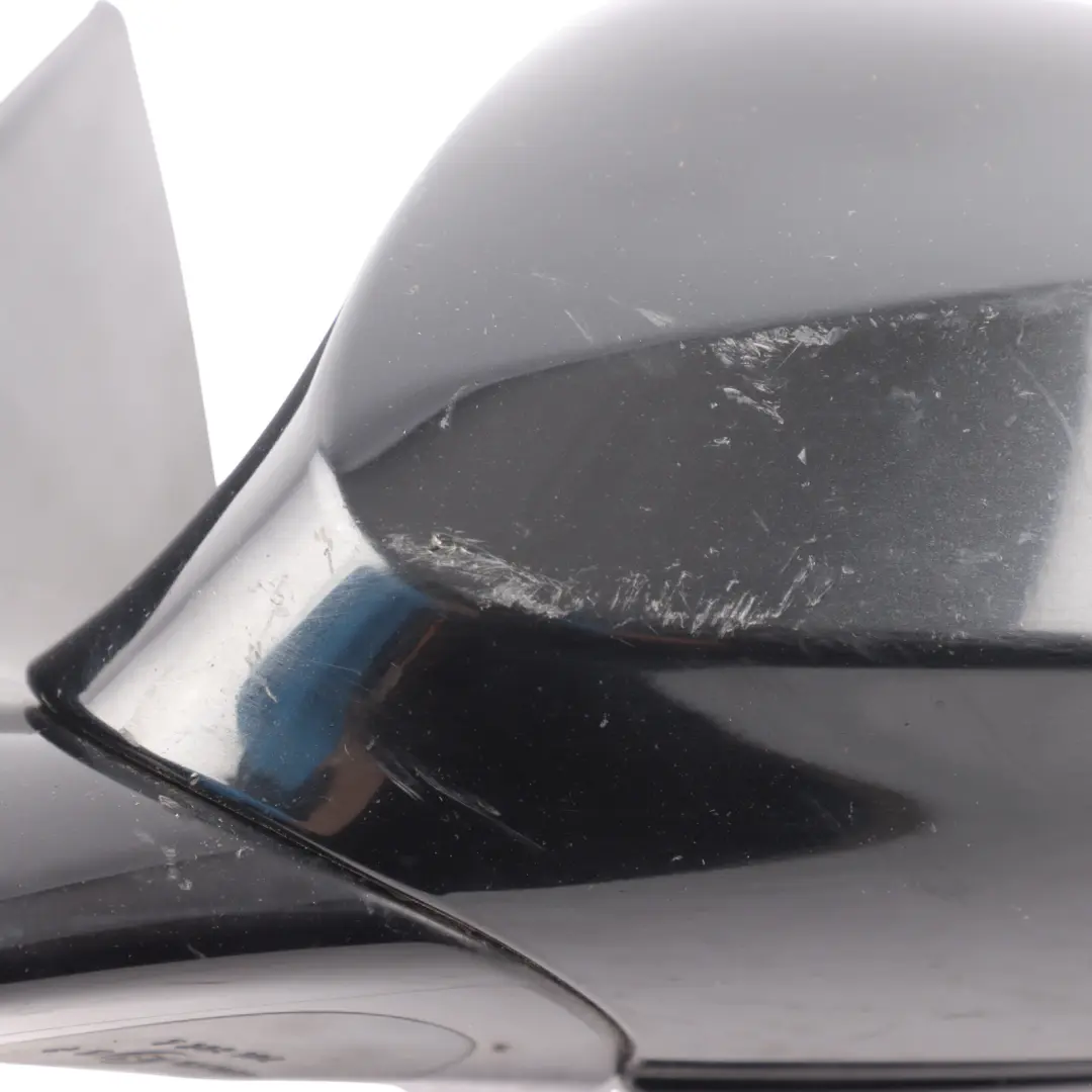 BMW E92 E93 Wing Mirror Door Outside Heated Left N/S Black Sapphire - 475 - SKU RHD-7268213-BS1 - Part number 7268213