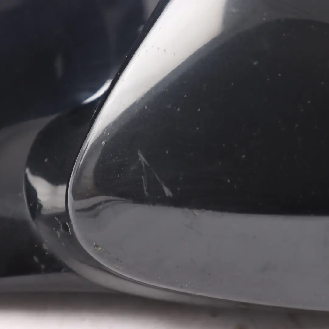 BMW E92 E93 Wing Mirror Door Outside Heated Left N/S Black Sapphire - 475 - SKU RHD-7268213-BS1 - Part number 7268213