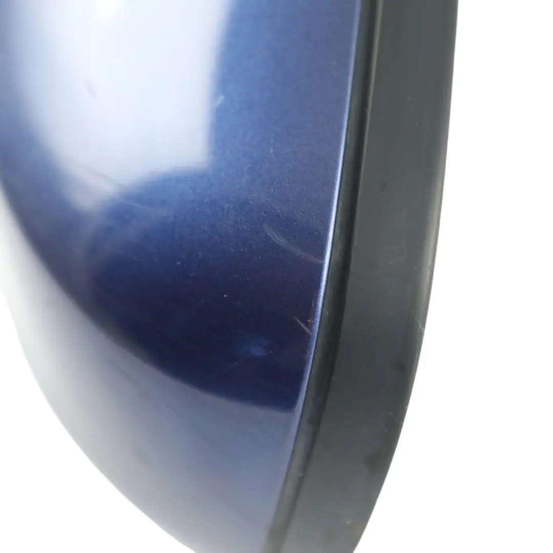 BMW E90 E91 LCI Heated Left Wing Mirror N/S Montegoblau Blue Metallic - A51 - SKU RHD-7268263-MTB - Part number 7268263