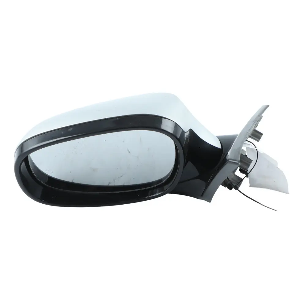 BMW E81 E82 E88 Wing Mirror Heated Left N/S Titansilber Metallic Silver - 354