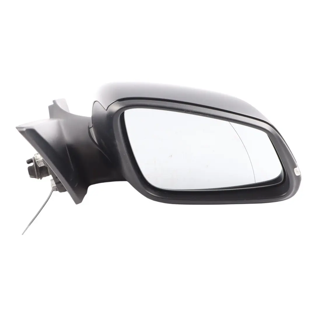 Wing Mirror Door BMW F21 F22 F23 Right Heated Outside O/S Schwarz 2 Black 668