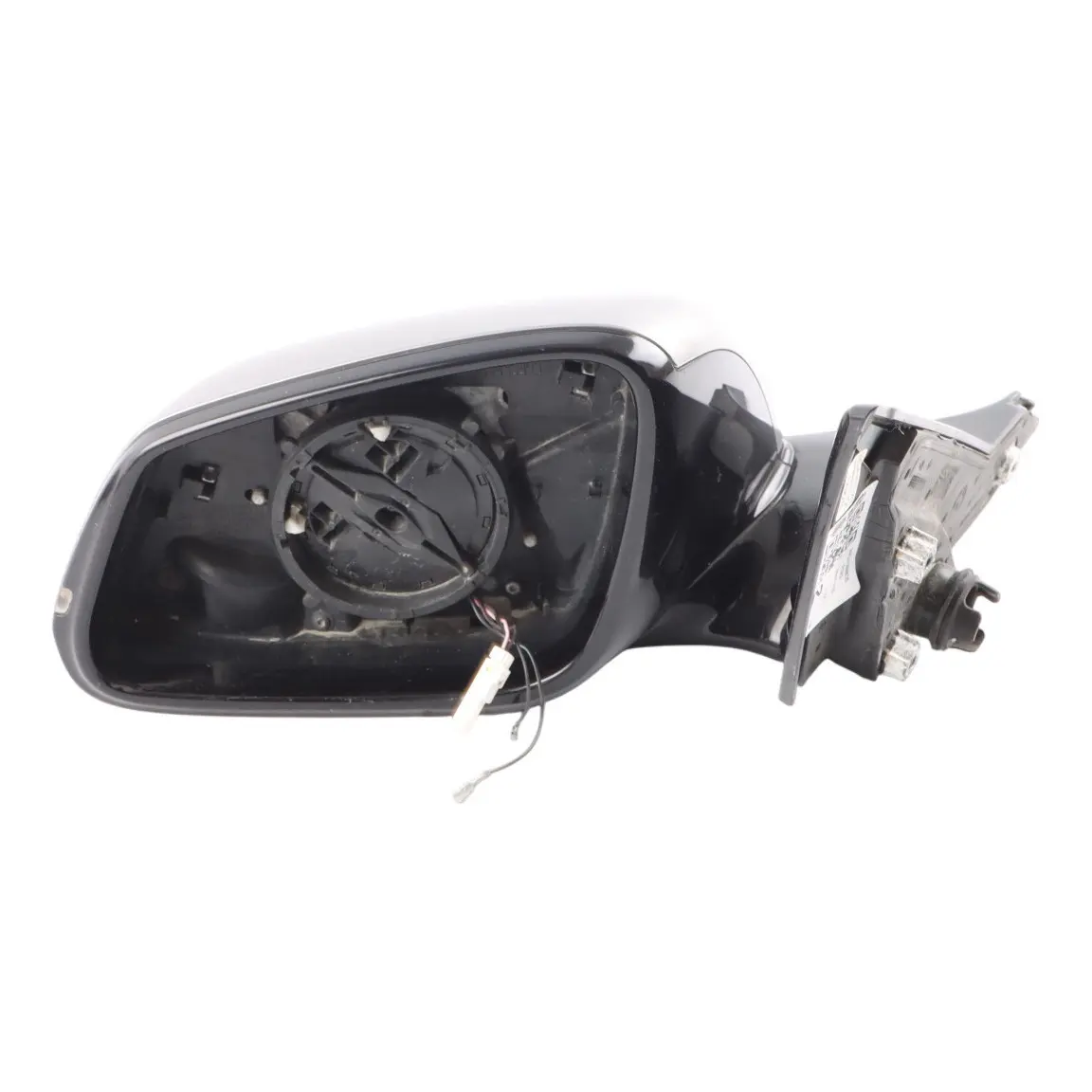Wing Mirror BMW F21 F22 Auto Dip High Gloss Mirror Left N/S Ferric Grey II B55