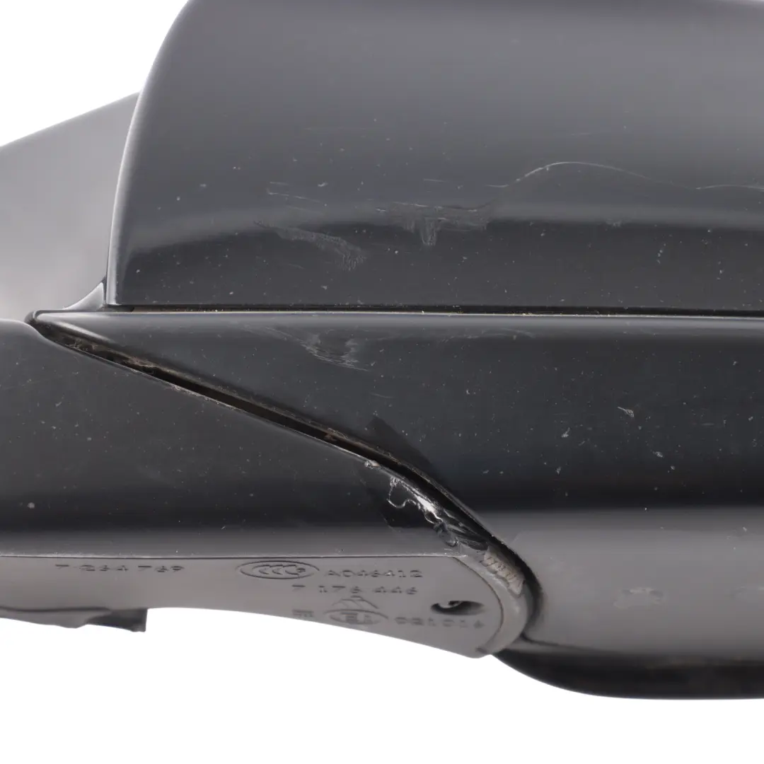 Wing Mirror BMW F01 F02 Heated Auto Dip Left N/S Black Sapphire - 475 to with Part number 7282129 Wing Mirror BMW F01 F02 Heated Auto Dip Left N/S Black Sapphire - 475 - SKU RHD-7282129-BS - Part number 7282129