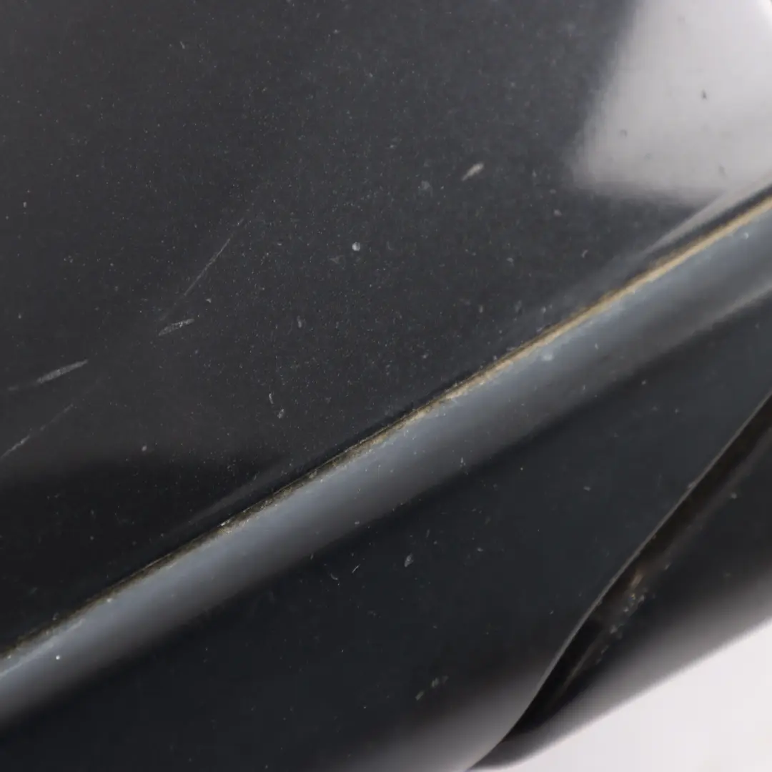 BMW F01 F02 Wing Mirror Heated Auto Dip Right O/S Black Sapphire - 475 - SKU RHD-7282130-BS - Part number 7282130