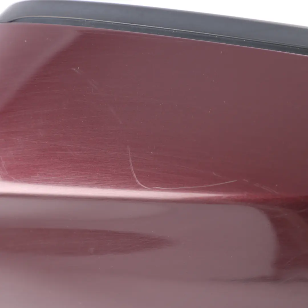 BMW E60 E61 LCI Door Wing Mirror Heated Auto Dip Left N/S Barbera Rot - A39 - SKU RHD-7283771-BAR - Part number 7283771