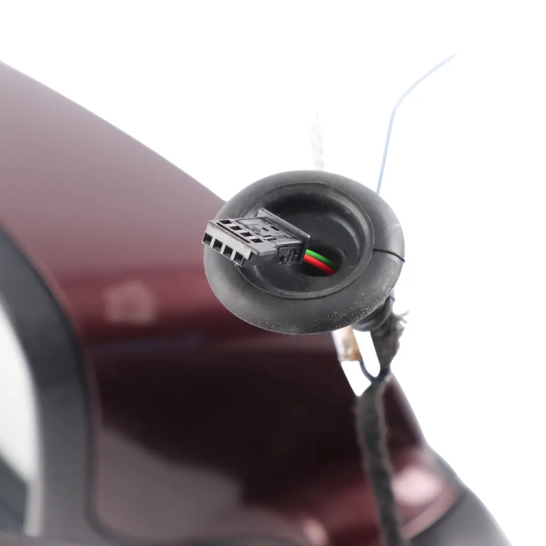 BMW E60 E61 LCI Door Wing Mirror Heated Auto Dip Left N/S Barbera Rot - A39 - SKU RHD-7283771-BAR - Part number 7283771