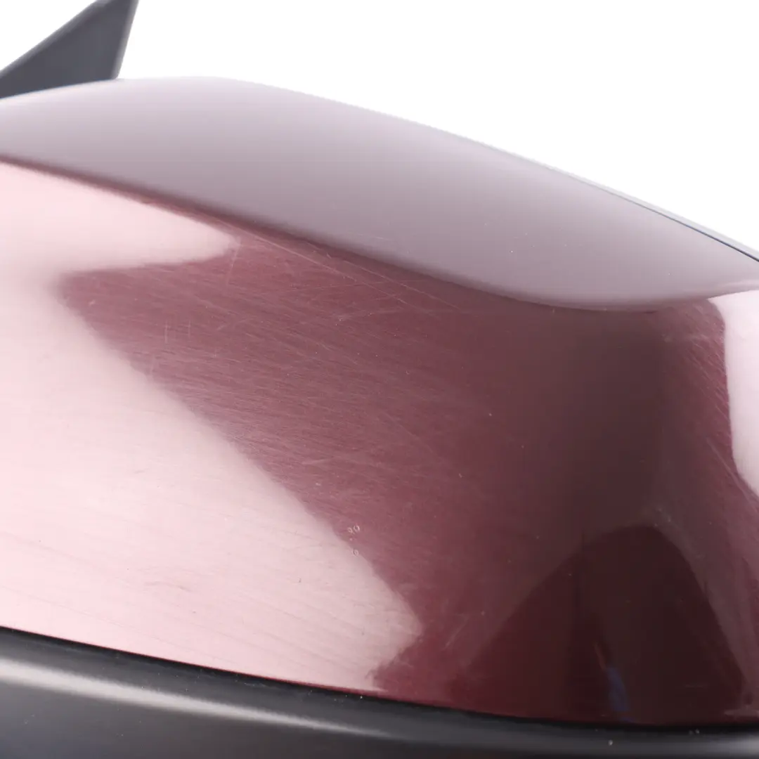 Door Wing Mirror Heated Auto Dip Left N/S Barbera Rot - A39 to BMW E60 E61 LCI with Part number 7283771 BMW E60 E61 LCI Door Wing Mirror Heated Auto Dip Left N/S Barbera Rot - A39 - SKU RHD-7283771-BAR - Part number 7283771