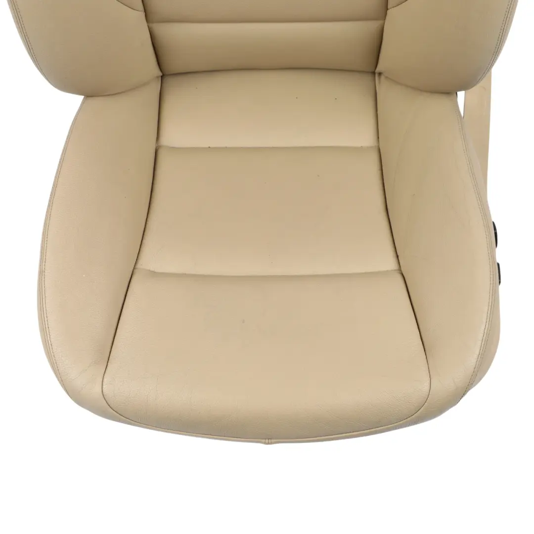 BMW F01 F02 F03 Front Seat Heated Memory Left N/S Leather Dakota Veneto Beige - SKU RHD-7292725-1 - Part number 7292725