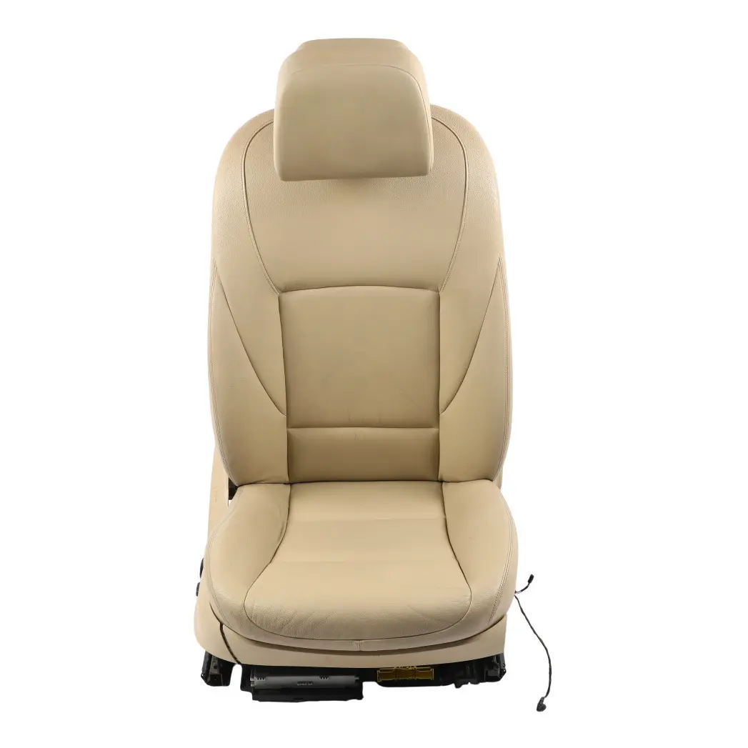 BMW F01 F02 F03 Front Seat Heated Memory Right O/S Leather Dakota Veneto Beige