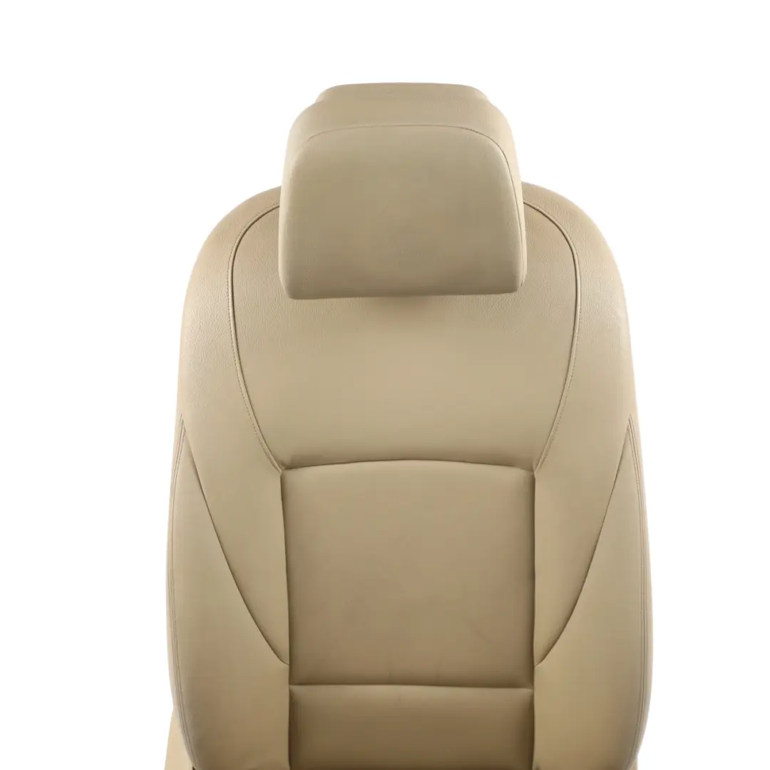 BMW F01 F02 F03 Front Seat Heated Memory Right O/S Leather Dakota Veneto Beige - SKU RHD-7292725-2 - Part number 7292725