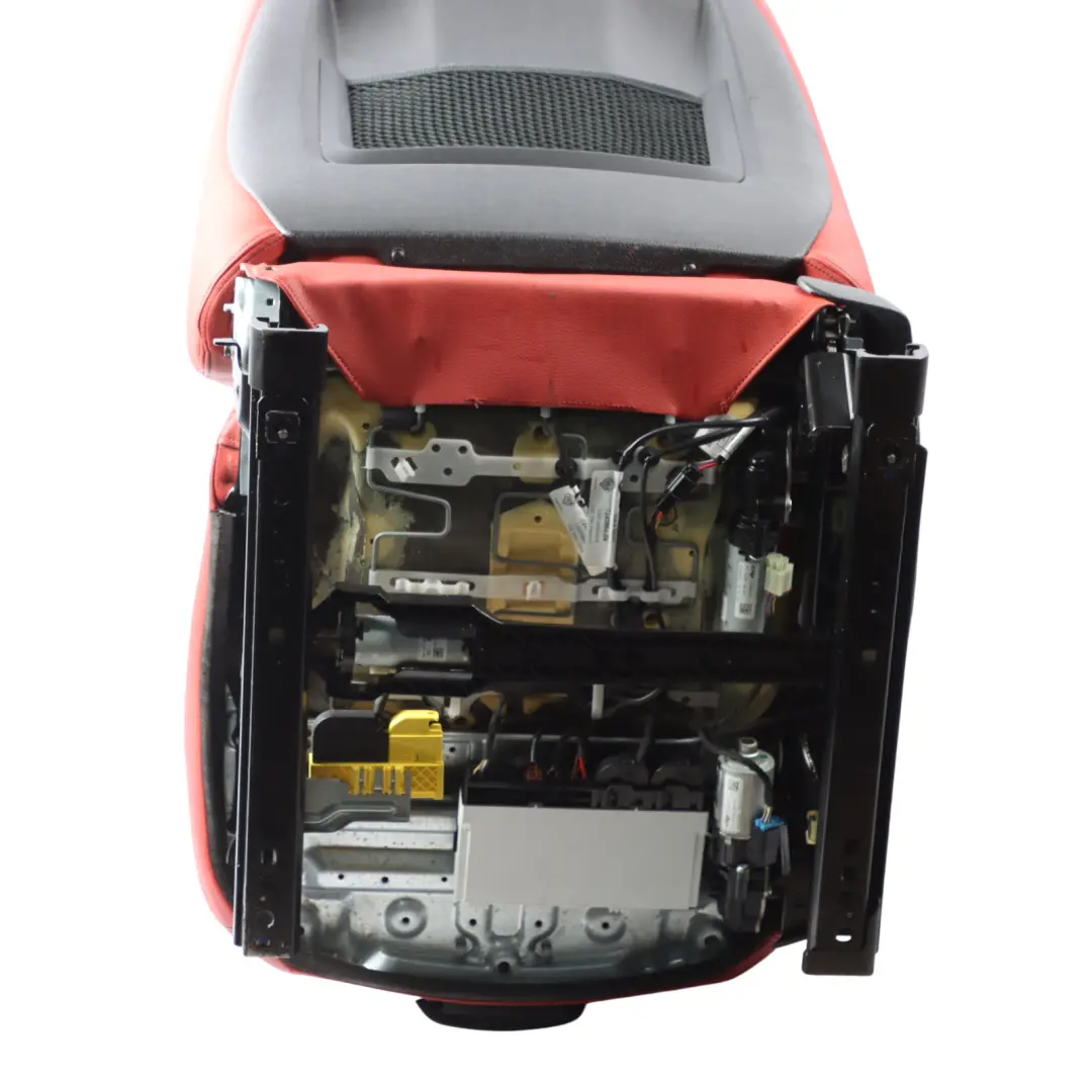 Front Right O/S Sport Heated Memory Leather Dakota Coral Red to BMW F22 Coupe Seat with Part number 7319598 BMW F22 Coupe Seat Front Right O/S Sport Heated Memory Leather Dakota Coral Red - SKU RHD-7319598-3 - Part number 7319598