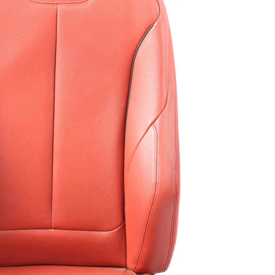 BMW F22 Coupe Seat Front Right O/S Sport Heated Memory Leather Dakota Coral Red - SKU RHD-7319598-3 - Part number 7319598