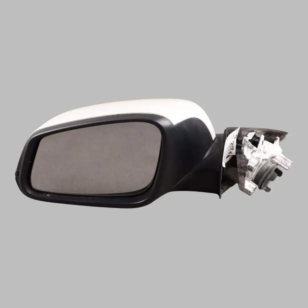  Wing Mirror BMW F30 F31 Heated Door Left N/S Outside 6 Pin Alpine White - 300 - SKU RHD-7345655-AW - Part number 7345655