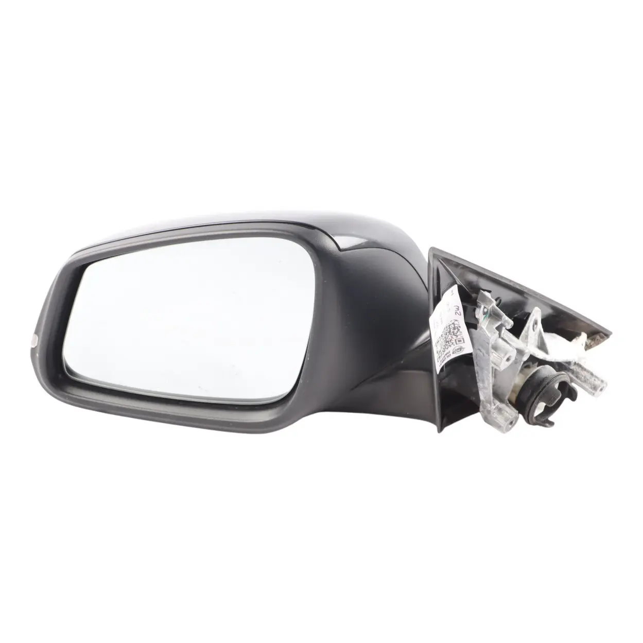 BMW F30 F31 Heated Left Wing Mirror N/S Schwarz 2 Black 668