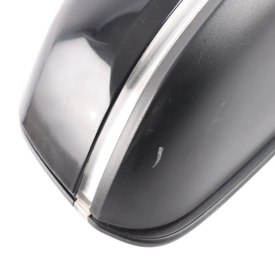 BMW F30 F31 Wing Mirror Heated Right O/S 6 Pins Black Sapphire Metallic - 475 - SKU RHD-7345656-BS1 - Part number 7345656