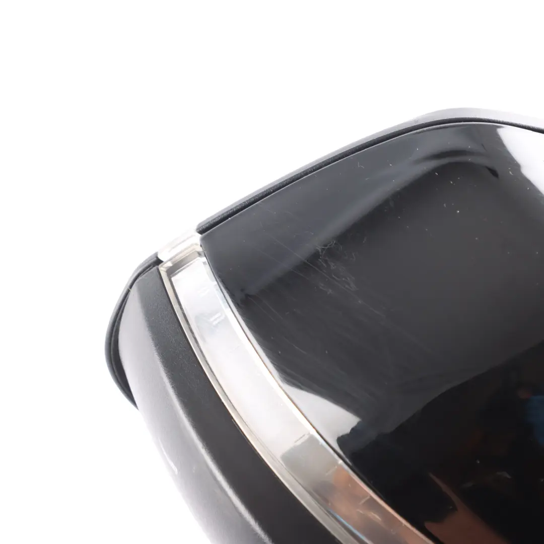 BMW F30 F31 Wing Mirror Heated Right O/S 6 Pins Black Sapphire Metallic - 475 - SKU RHD-7345656-BS1 - Part number 7345656