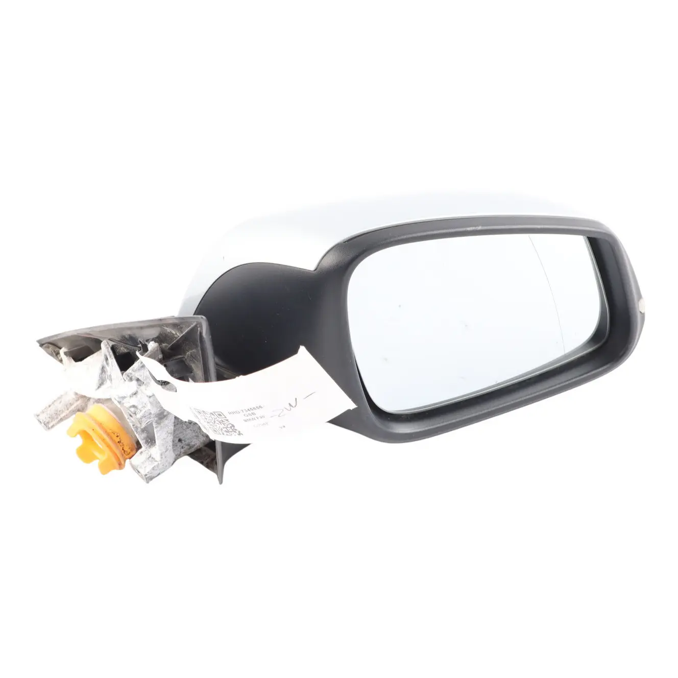 Wing Mirror BMW F30 F31 Heated Right Door O/S 6 Pin Deep Glacier Silver 7345656