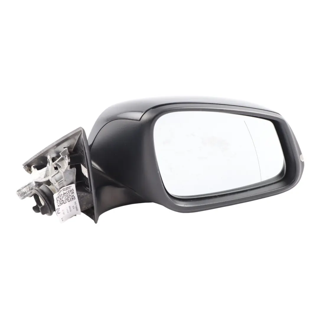  Wing Mirror BMW F30 F31 Heated Right O/S Outside Schwarz 2 Black 668 - SKU RHD-7345656-SCH - Part number 7345656