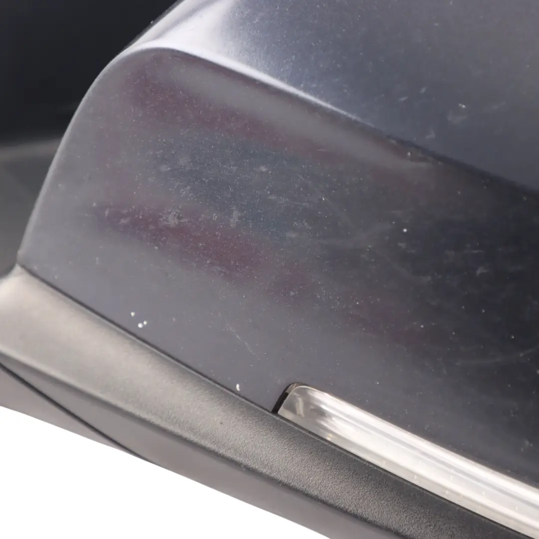 Door Wing Mirror Auto Dip Power Fold Left N/S Imperial Blau Blue A89 to BMW F30 F31 with Part number 7345675 BMW F30 F31 Door Wing Mirror Auto Dip Power Fold Left N/S Imperial Blau Blue A89 - SKU RHD-7345675-IBB - Part number 7345675