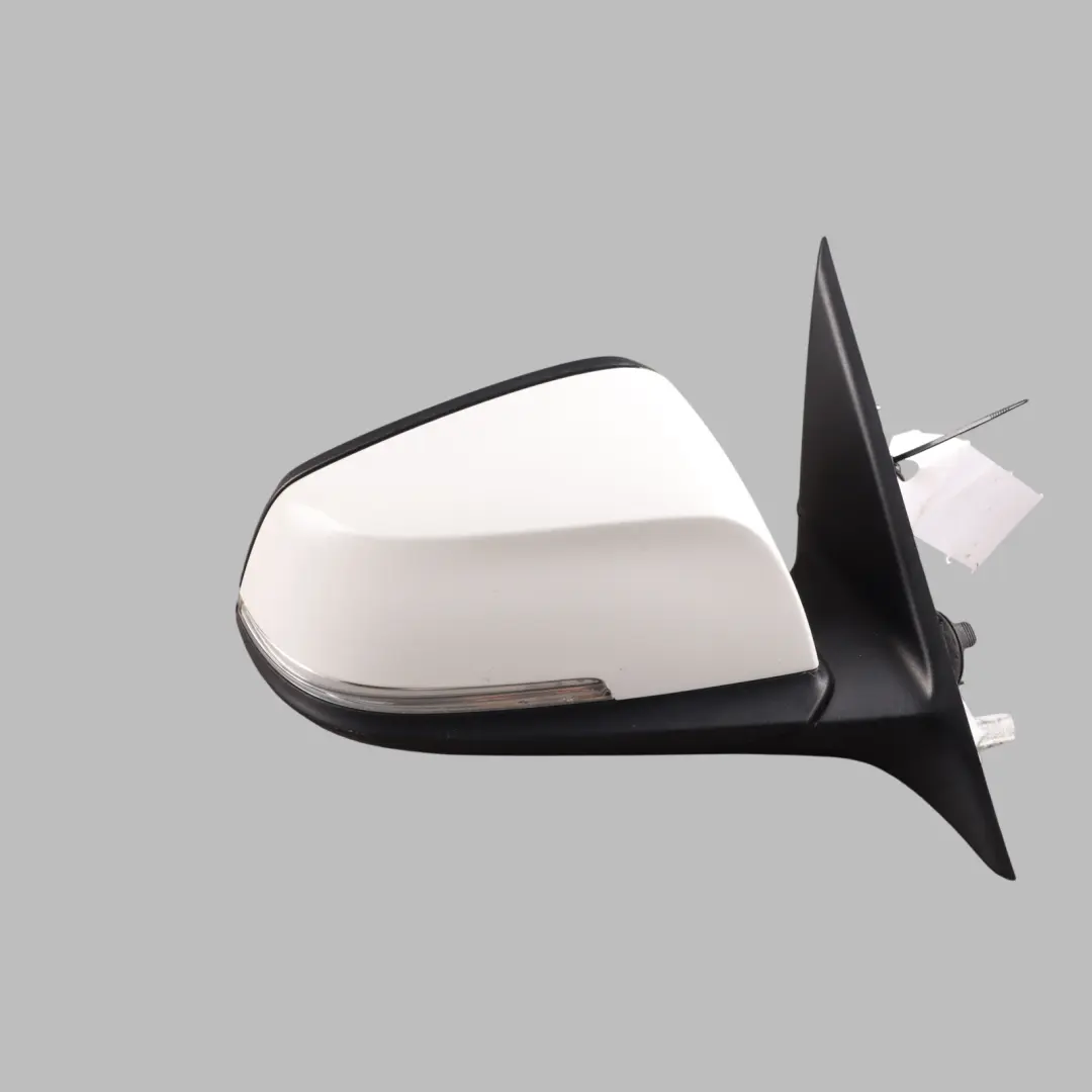  Wing Mirror BMW F30 F31 Auto Dip Heated Right O/S Door 5 Pins Alpinweiss 3 - 300 - SKU RHD-7345676-AW - Part number 7345676